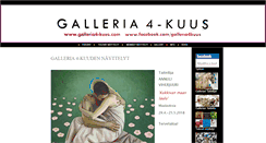 Desktop Screenshot of galleria4-kuus.com